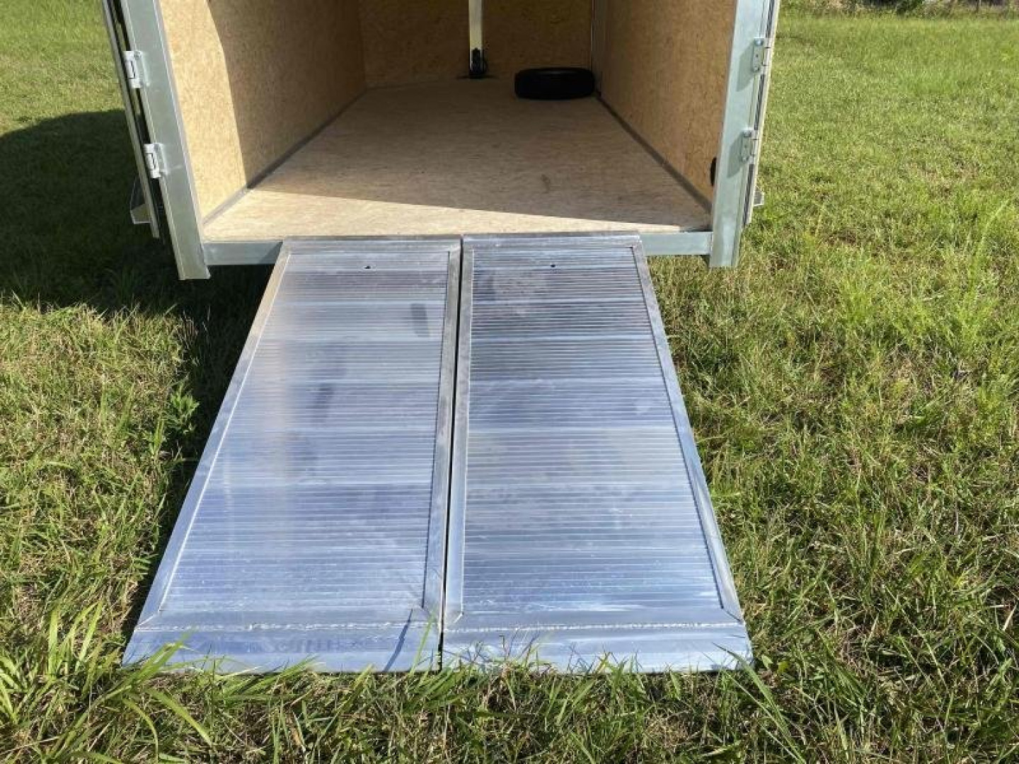 New 2024 EZ Hauler 7x16 Ultimate  Contractor Cargo Aluminum Trailer