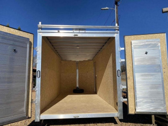 New 2024 EZ Hauler 7x16 Ultimate  Contractor Cargo Aluminum Trailer