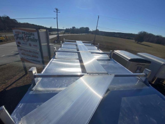New 2024 EZ Hauler 7x16 Ultimate  Contractor Cargo Aluminum Trailer