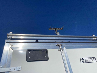 New 2024 EZ Hauler 7x16 Ultimate  Contractor Cargo Aluminum Trailer