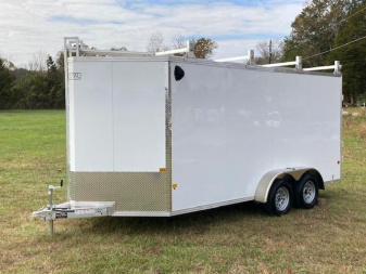 New EZ Hauler 7x16 Ultimate Contractor Cargo / Enclosed Trailer