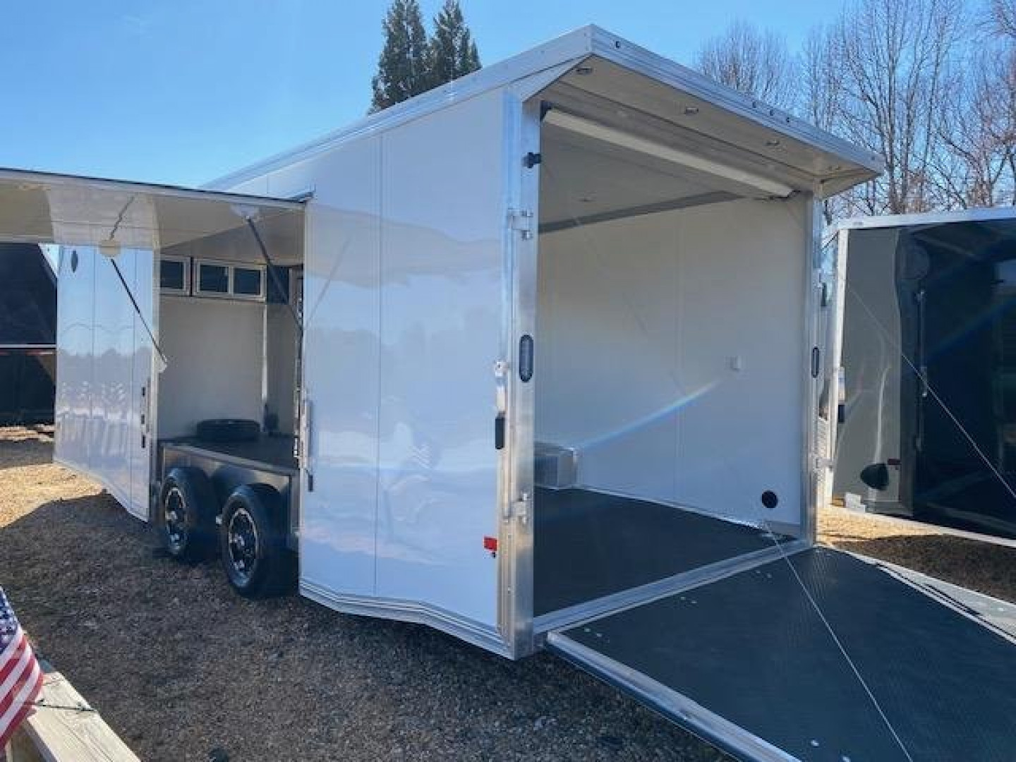 New 2026 E-Z Hauler Enclosed Car Hauler 8x24 Car / Racing Trailer