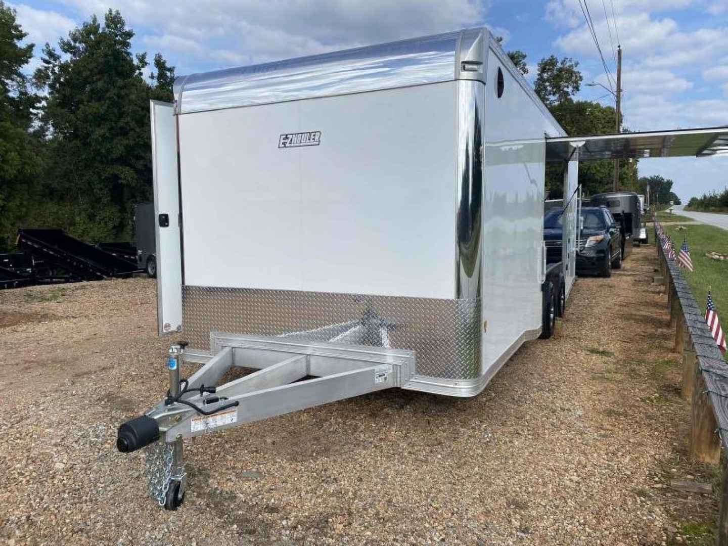 New 2026 E-Z Hauler Enclosed Car Hauler 8x24 Car / Racing Trailer