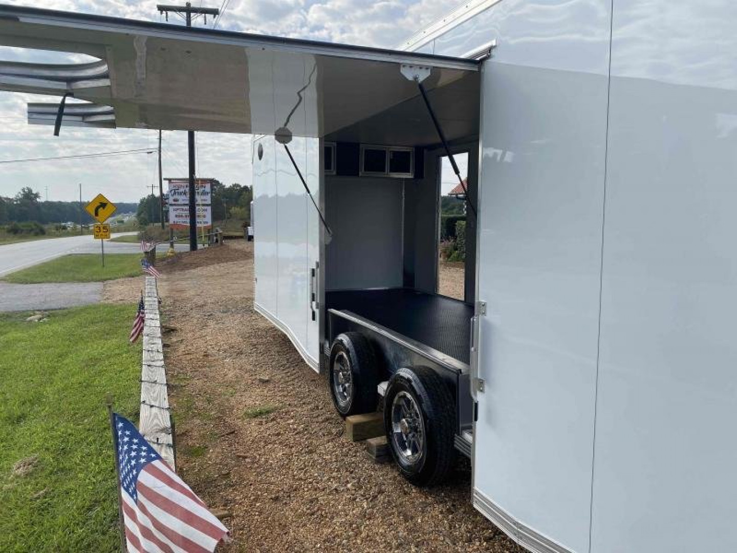 New 2026 E-Z Hauler Enclosed Car Hauler 8x24 Car / Racing Trailer