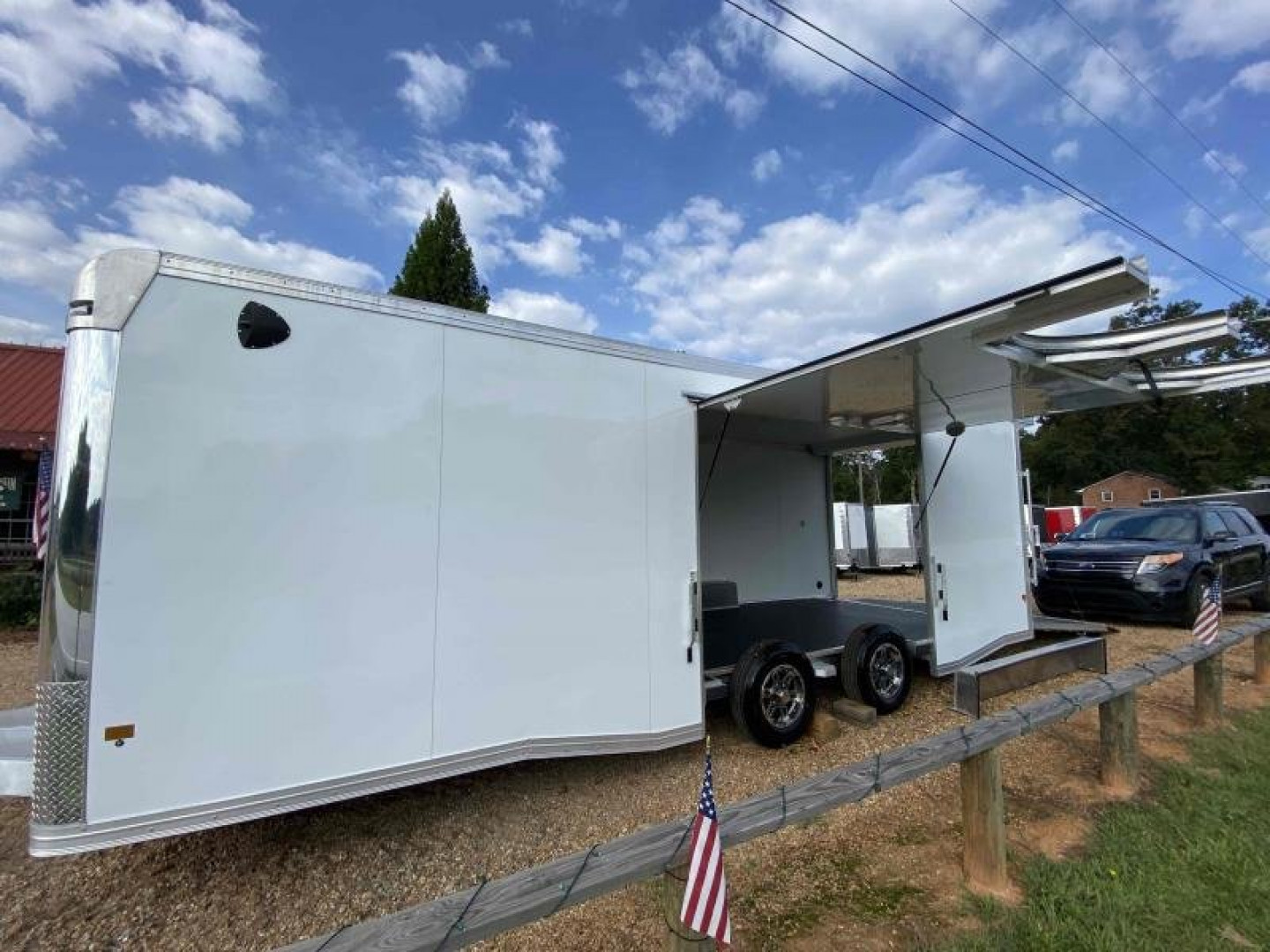 New 2026 E-Z Hauler Enclosed Car Hauler 8x24 Car / Racing Trailer