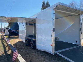 New 2026 E-Z Hauler Enclosed Car Hauler 8x24 Car / Racing Trailer