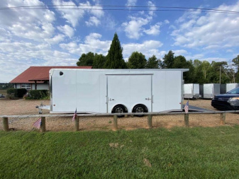 New 2026 E-Z Hauler Enclosed Car Hauler 8x24 Car / Racing Trailer