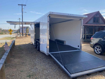 New 2026 E-Z Hauler Enclosed Car Hauler 8x24 Car / Racing Trailer