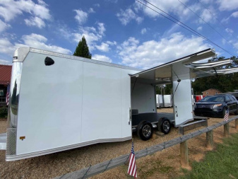 New 2026 E-Z Hauler Enclosed Car Hauler 8x24 Car / Racing Trailer