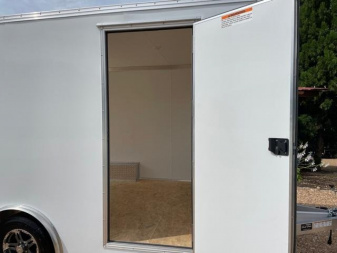 New EZ Hauler 8x16 Spread Axle All Aluminum Enclosed Car Hauler
