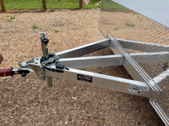 New EZ Hauler 8x16 Spread Axle All Aluminum Enclosed Car Hauler