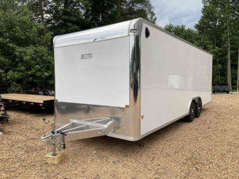 New EZ Hauler 8x24 10K All Aluminum Enclosed Car Hauler