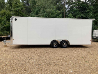 New EZ Hauler 8x24 10K All Aluminum Enclosed Car Hauler