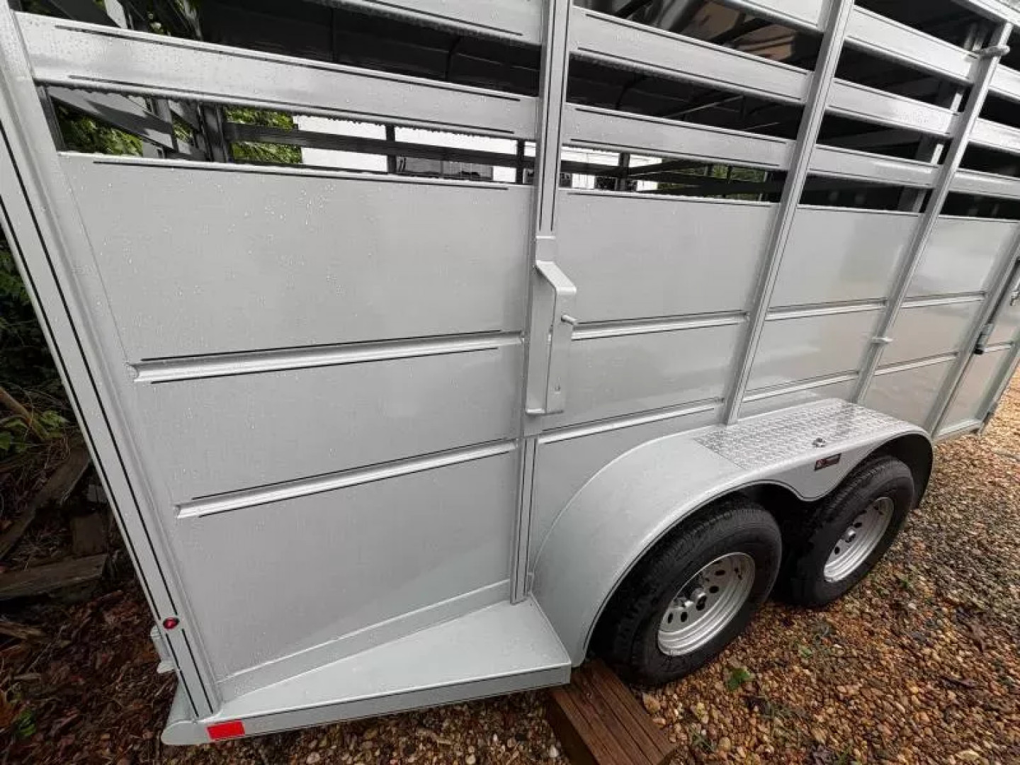 New 2026 Delta Mfg 16' Bumper Pull Stock / Stock Combo Trailer