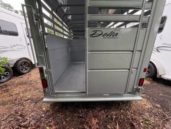 New 2026 Delta Mfg 16' Bumper Pull Stock / Stock Combo Trailer