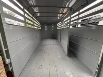 New 2026 Delta Mfg 16' Bumper Pull Stock / Stock Combo Trailer
