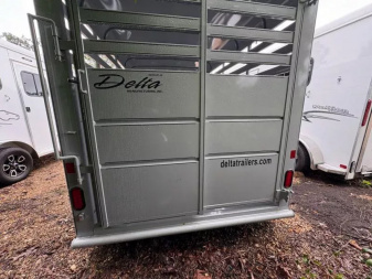 New 2026 Delta Mfg 16' Bumper Pull Stock / Stock Combo Trailer