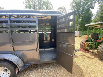 New 2026 Delta Mfg 16' STOCK BUMPER PULL Horse Trailer