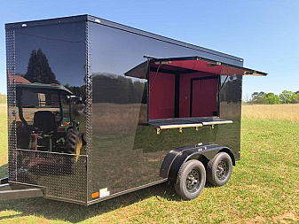 New 2025 Choice Cargo 7x12 Concession Trailer Vending / Concession Trailer