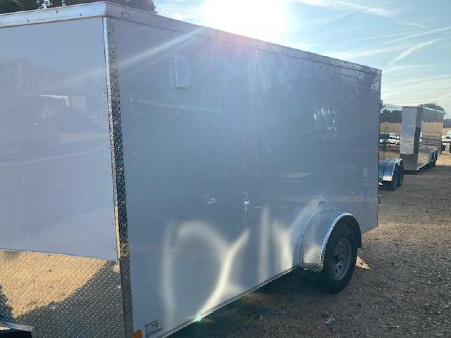 New Choice Cargo 6x12 Single Axle Cargo / Enclosed Trailer w/Rear Doors