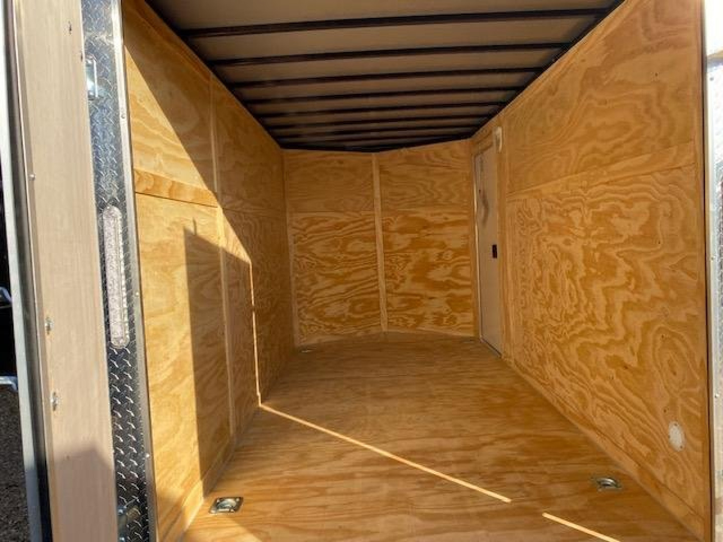 New Choice Cargo 6x12 Single Axle Cargo / Enclosed Trailer w/Rear Doors