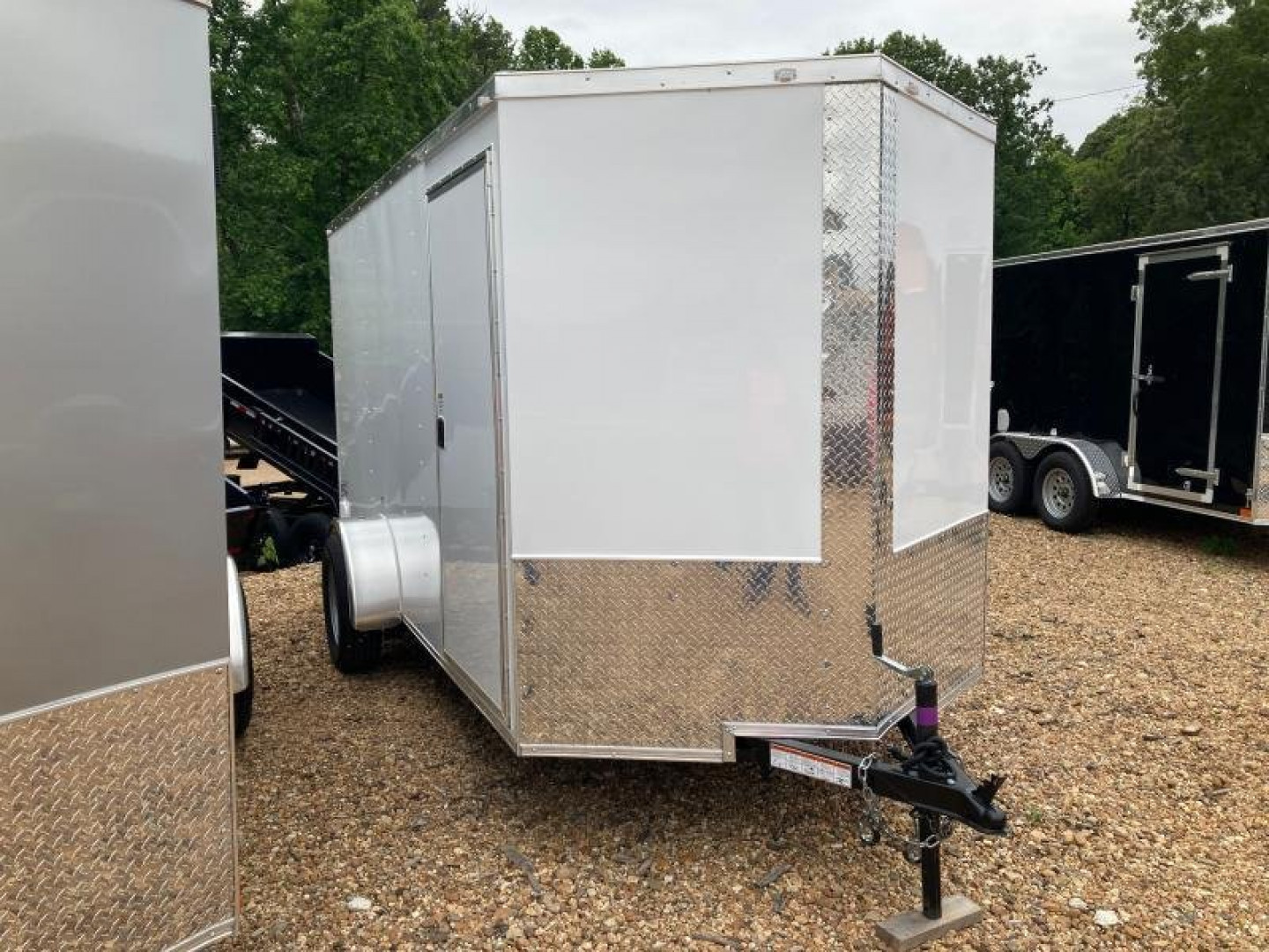 New Choice Cargo 6x12 Single Axle Cargo / Enclosed Trailer w/Rear Doors