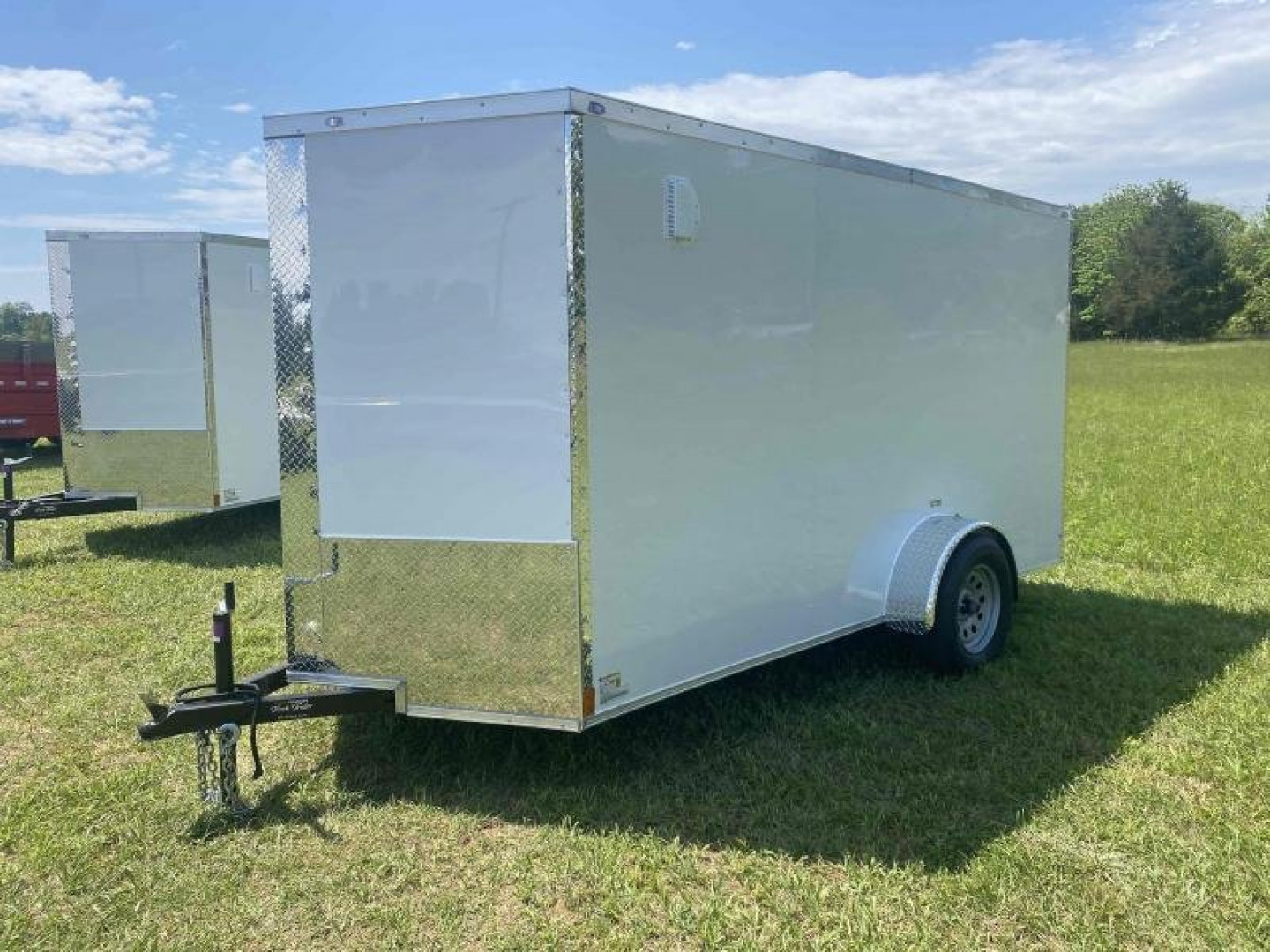 New Choice Cargo 6x12 Single Axle Cargo / Enclosed Trailer w/Rear Doors