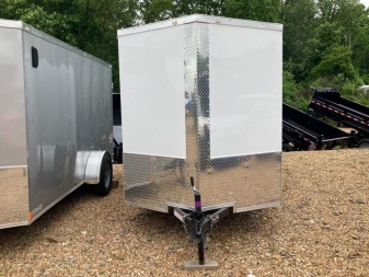New Choice Cargo 6x12 Single Axle Cargo / Enclosed Trailer w/Rear Doors