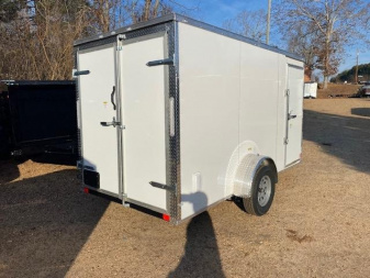 New Choice Cargo 6x12 Single Axle Cargo / Enclosed Trailer w/Rear Doors