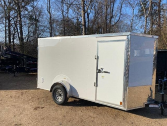 New Choice Cargo 6x12 Single Axle Cargo / Enclosed Trailer w/Rear Doors