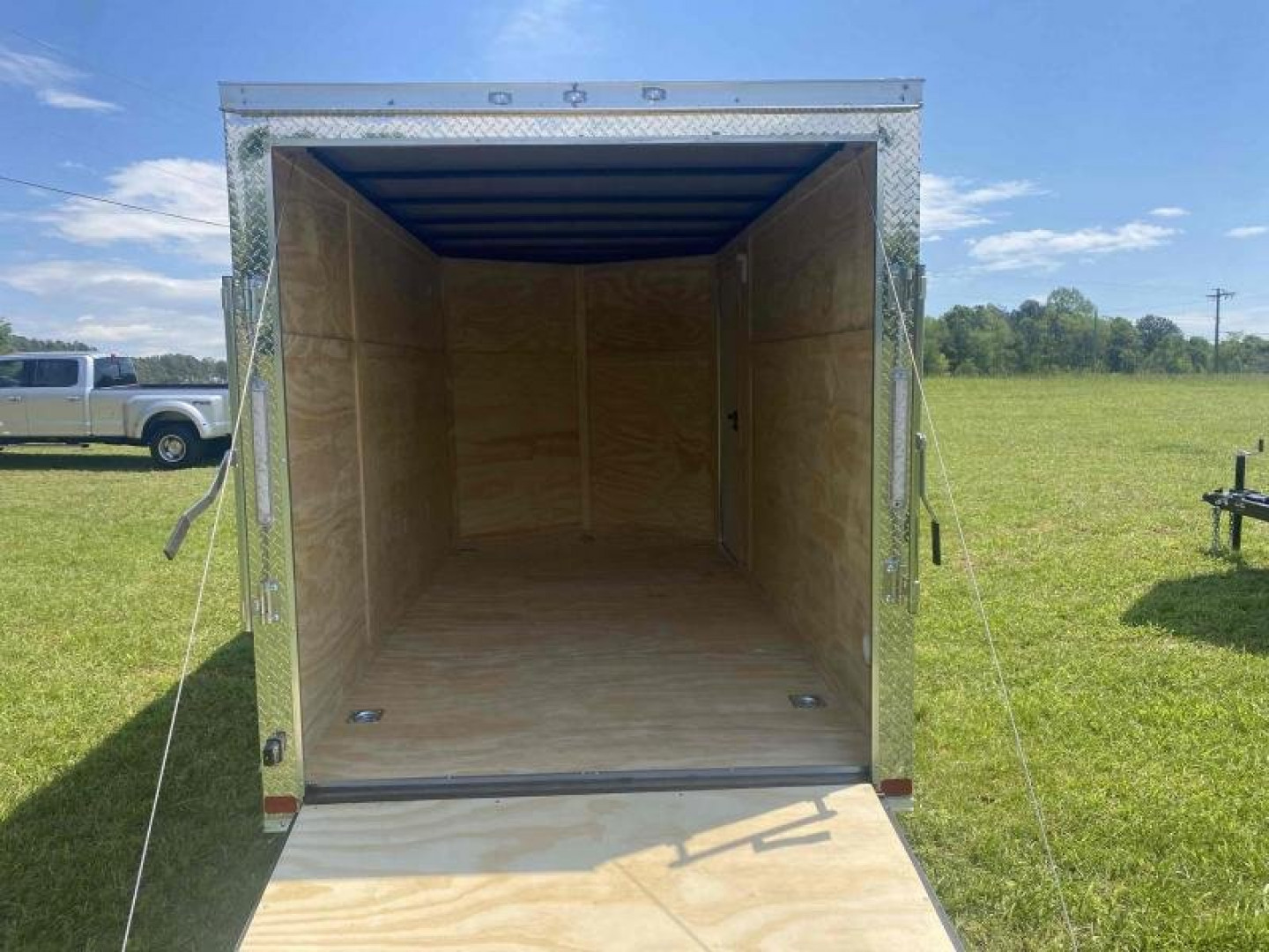 New 2026 Choice Cargo 6x12 Single Axle Enclosed Trailer w/Rear Ramp