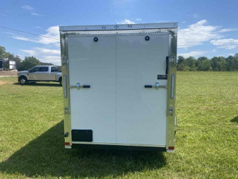 New 2026 Choice Cargo 6x12 Single Axle Enclosed Trailer w/Rear Ramp