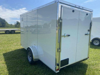 New 2026 Choice Cargo 6x12 Single Axle Enclosed Trailer w/Rear Ramp