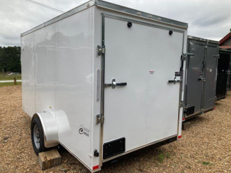 New 2026 Choice Cargo 6x12 Single Axle Enclosed Trailer w/Rear Ramp