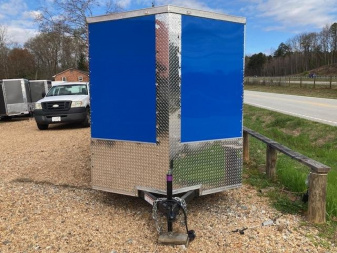 New 2026 Choice Cargo 6x12 Single Axle Enclosed Trailer w/Rear Ramp Cargo / Enclosed Trailer