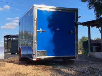New 2026 Choice Cargo 6x12 Single Axle Enclosed Trailer w/Rear Ramp Cargo / Enclosed Trailer