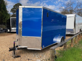 New 2026 Choice Cargo 6x12 Single Axle Enclosed Trailer w/Rear Ramp Cargo / Enclosed Trailer