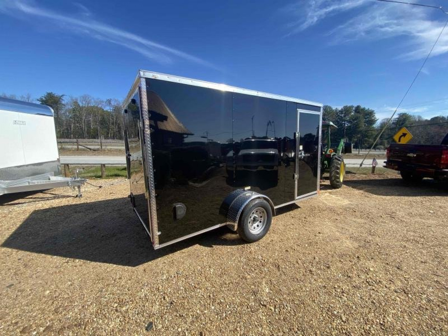 New 2026 Choice Cargo 6x12 Single Axle Enclosed Trailer w/Ramp