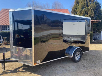 New 2026 Choice Cargo 6x12 Single Axle Enclosed Trailer w/Ramp Cargo / Enclosed Trailer