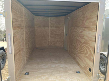 New 2026 Choice Cargo 6x12 Single Axle Enclosed Trailer w/Rear Ramp Cargo / Enclosed Trailer