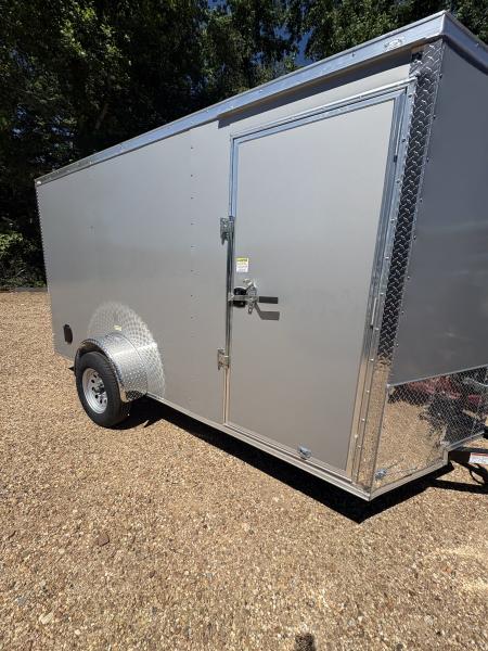 New 2027 Choice Cargo 6x12 Single Axle Enclosed Trailer w/Rear Ramp