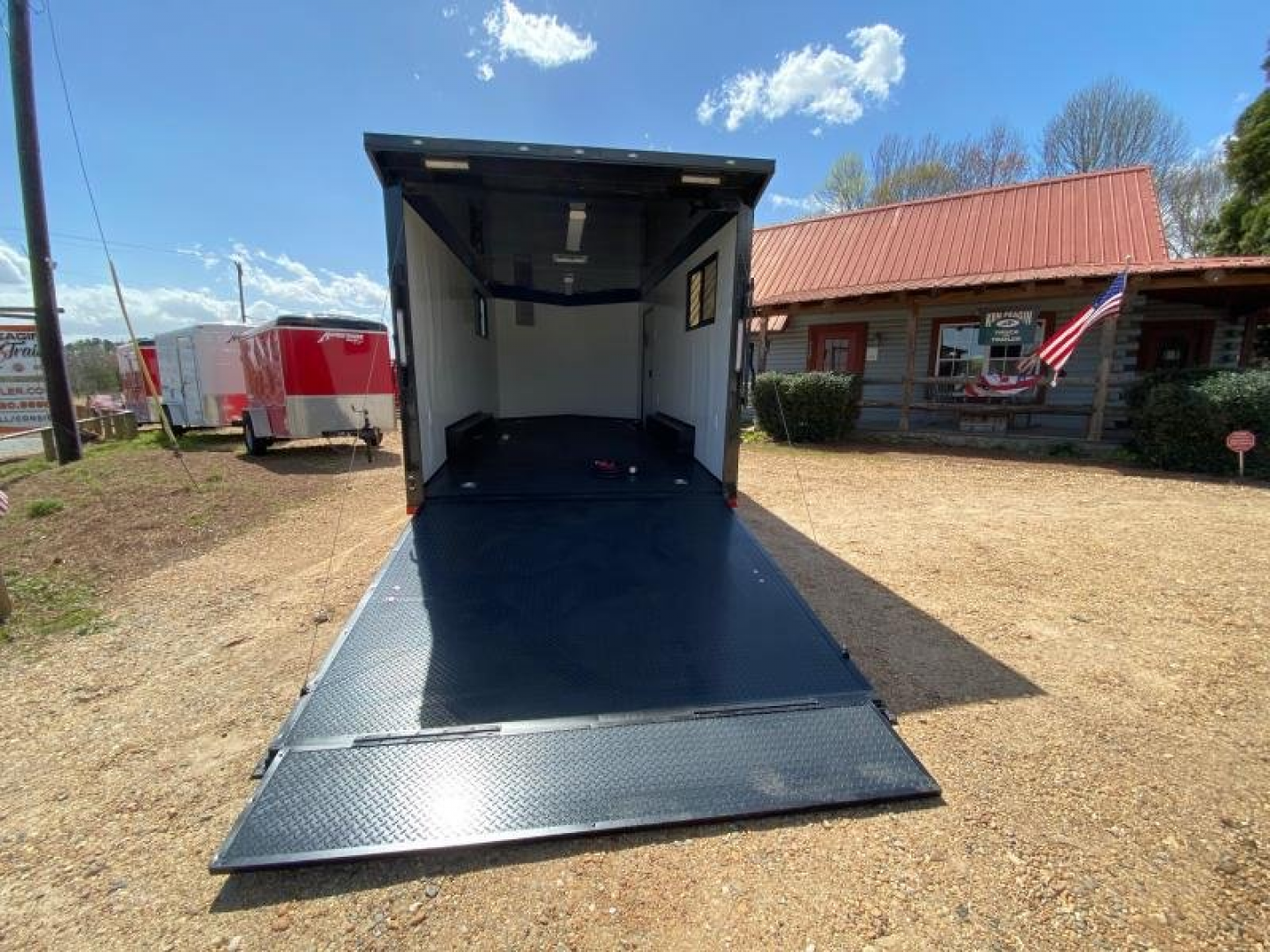 New 2026 Choice Cargo 8.5X18 10K Tandem Axle Enclosed Car Hauler Car / Racing Trailer