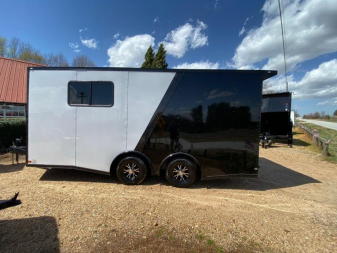 New 2026 Choice Cargo 8.5X18 10K Tandem Axle Enclosed Car Hauler Car / Racing Trailer