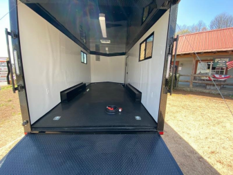 New 2026 Choice Cargo 8.5X18 10K Tandem Axle Enclosed Car Hauler Car / Racing Trailer
