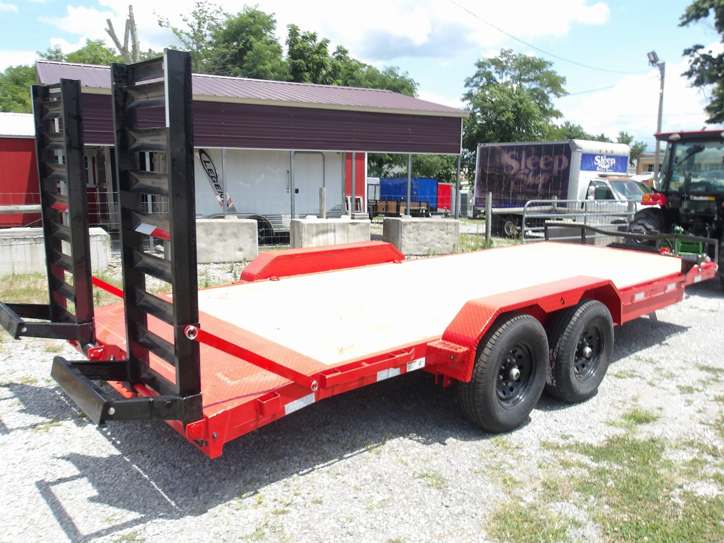 New 2026 RawMaxx 20'ECX 14K Equipment Trailer