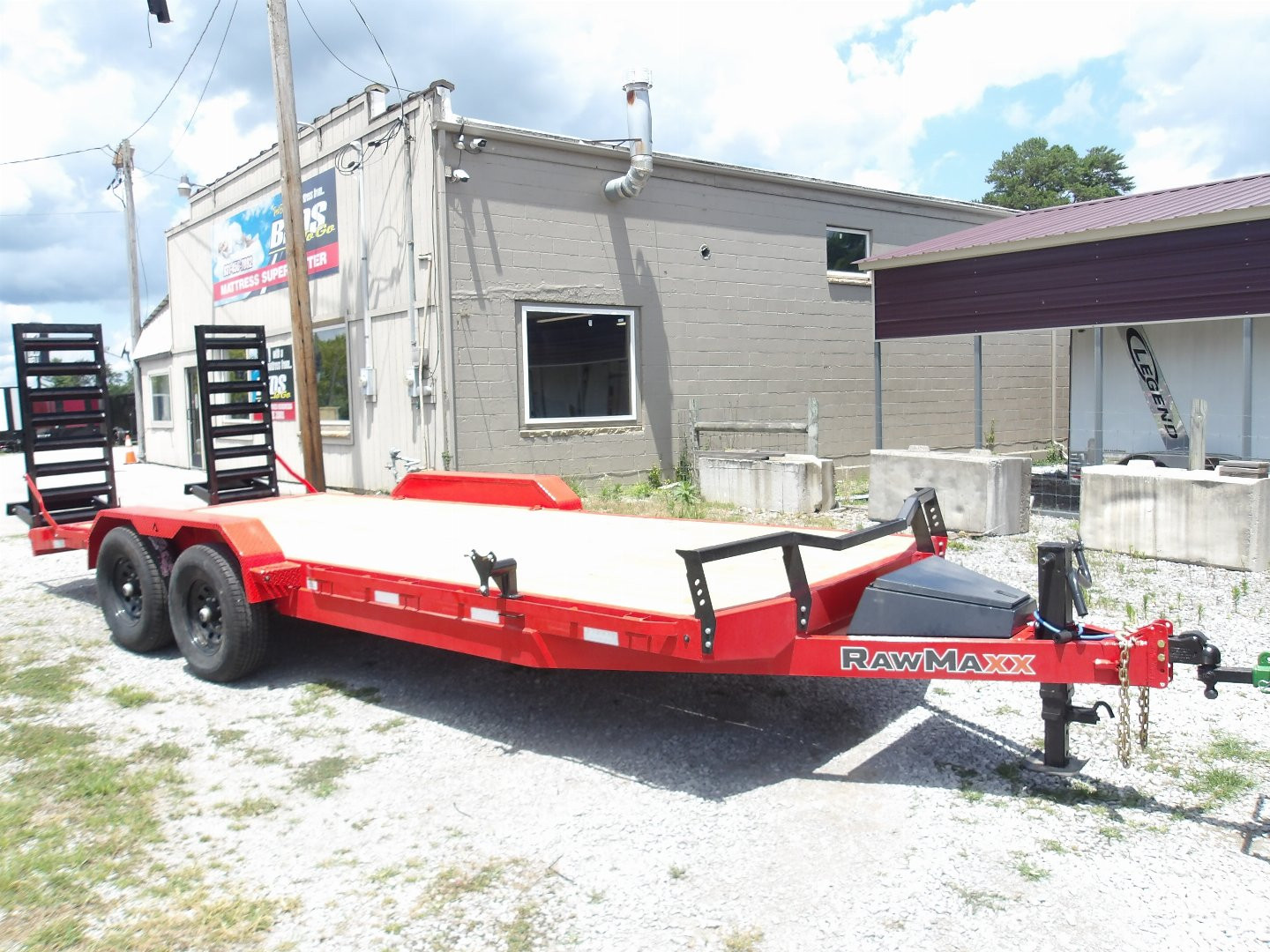 New 2026 RawMaxx 20'ECX 14K Equipment Trailer