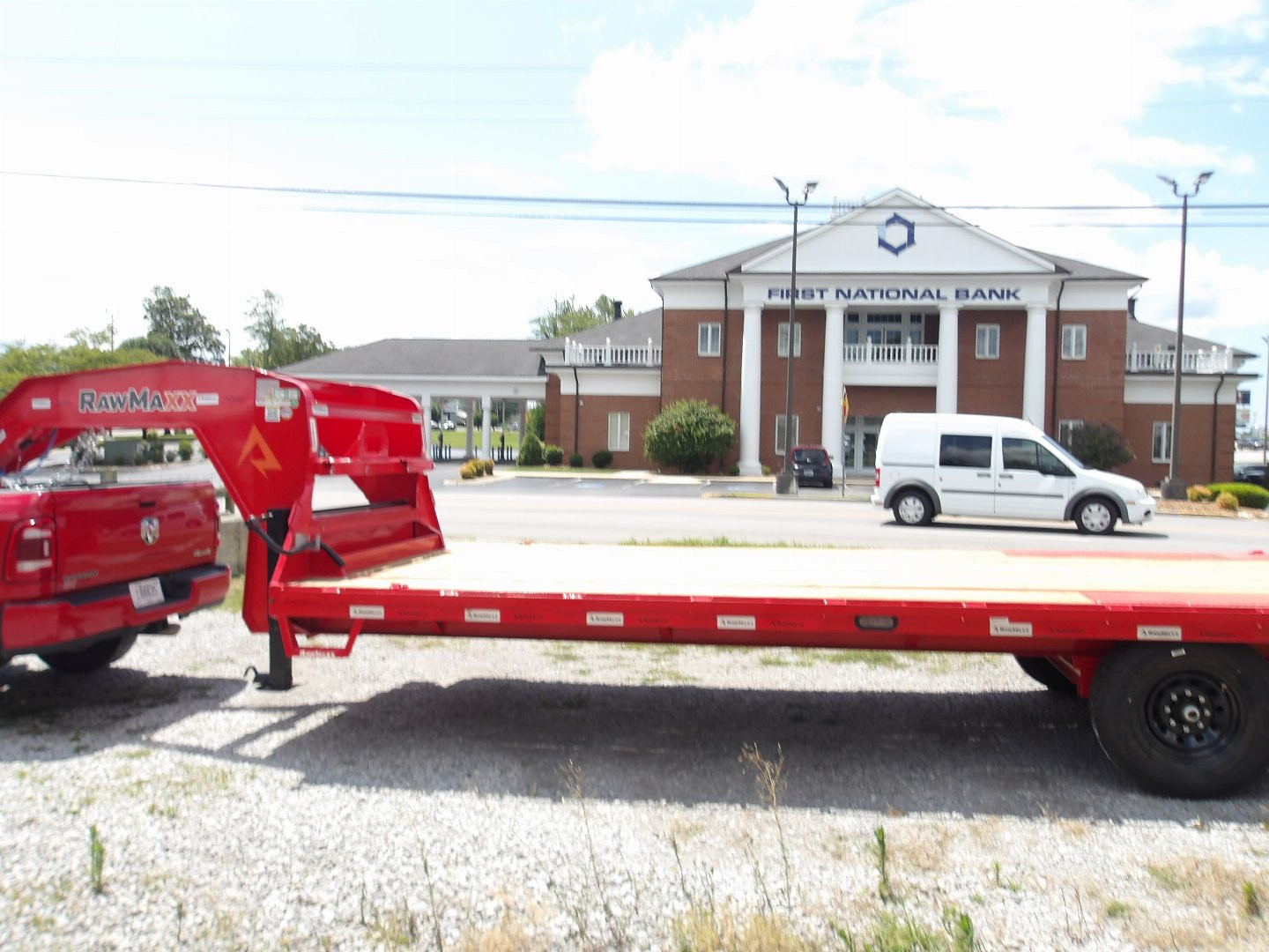 New 2026 RawMaxx FDXGN 24' FLAT DECK Equipment Trailer