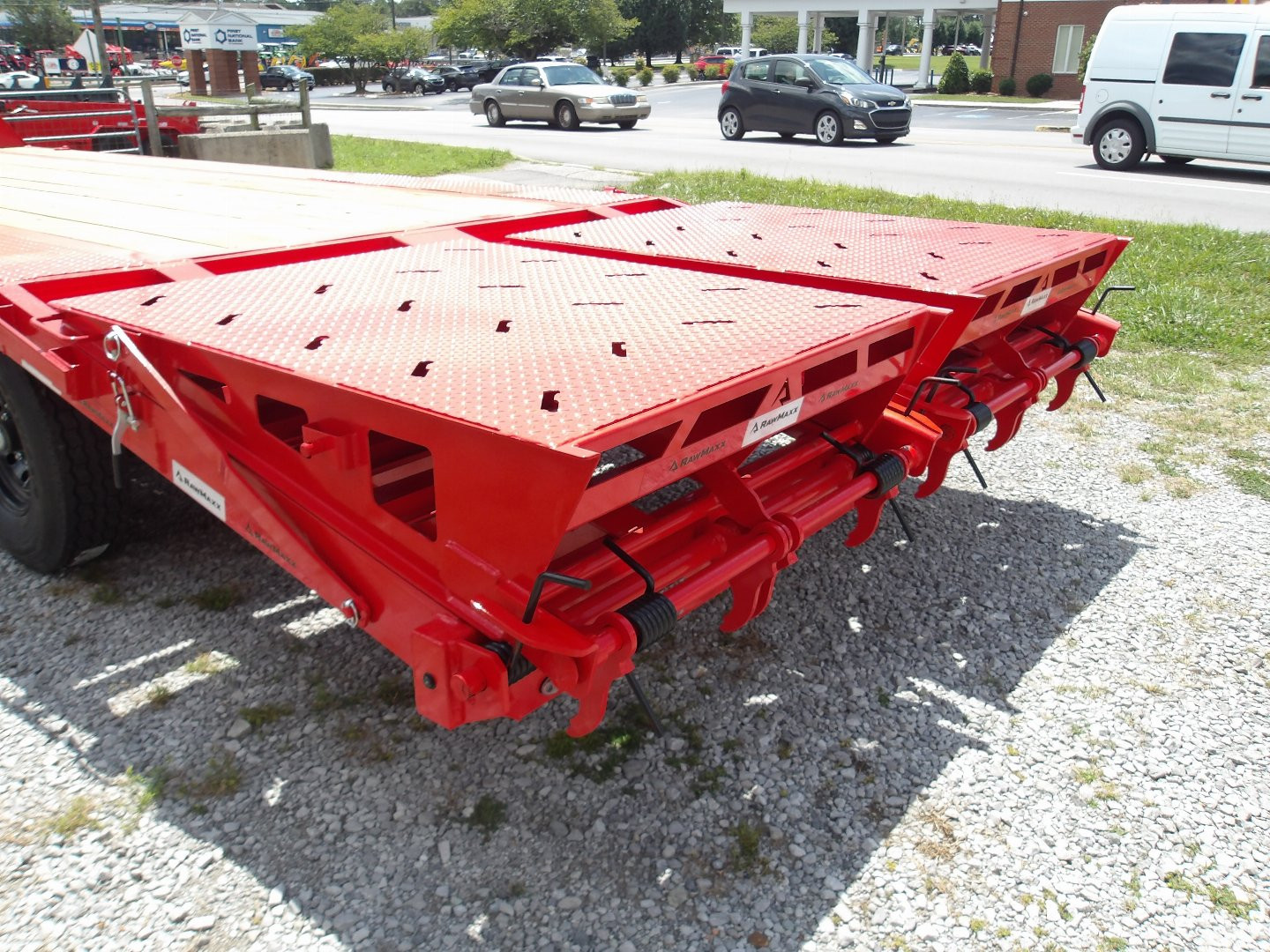 New 2026 RawMaxx FDXGN 24' FLAT DECK Equipment Trailer