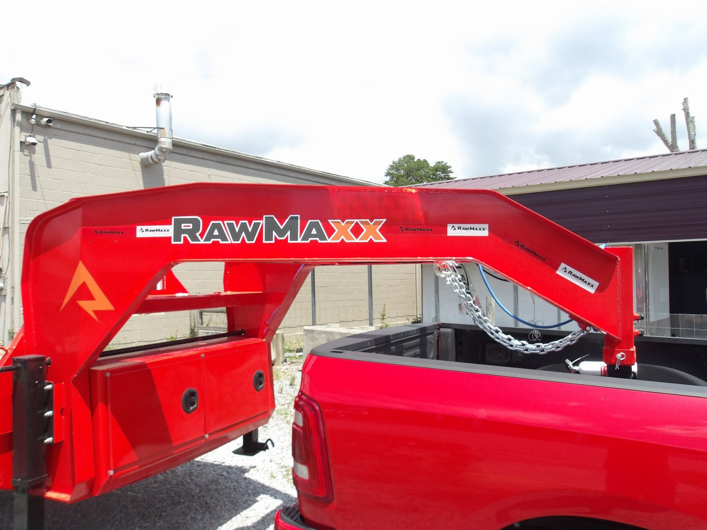 New 2026 RawMaxx FDXGN 24' FLAT DECK Equipment Trailer
