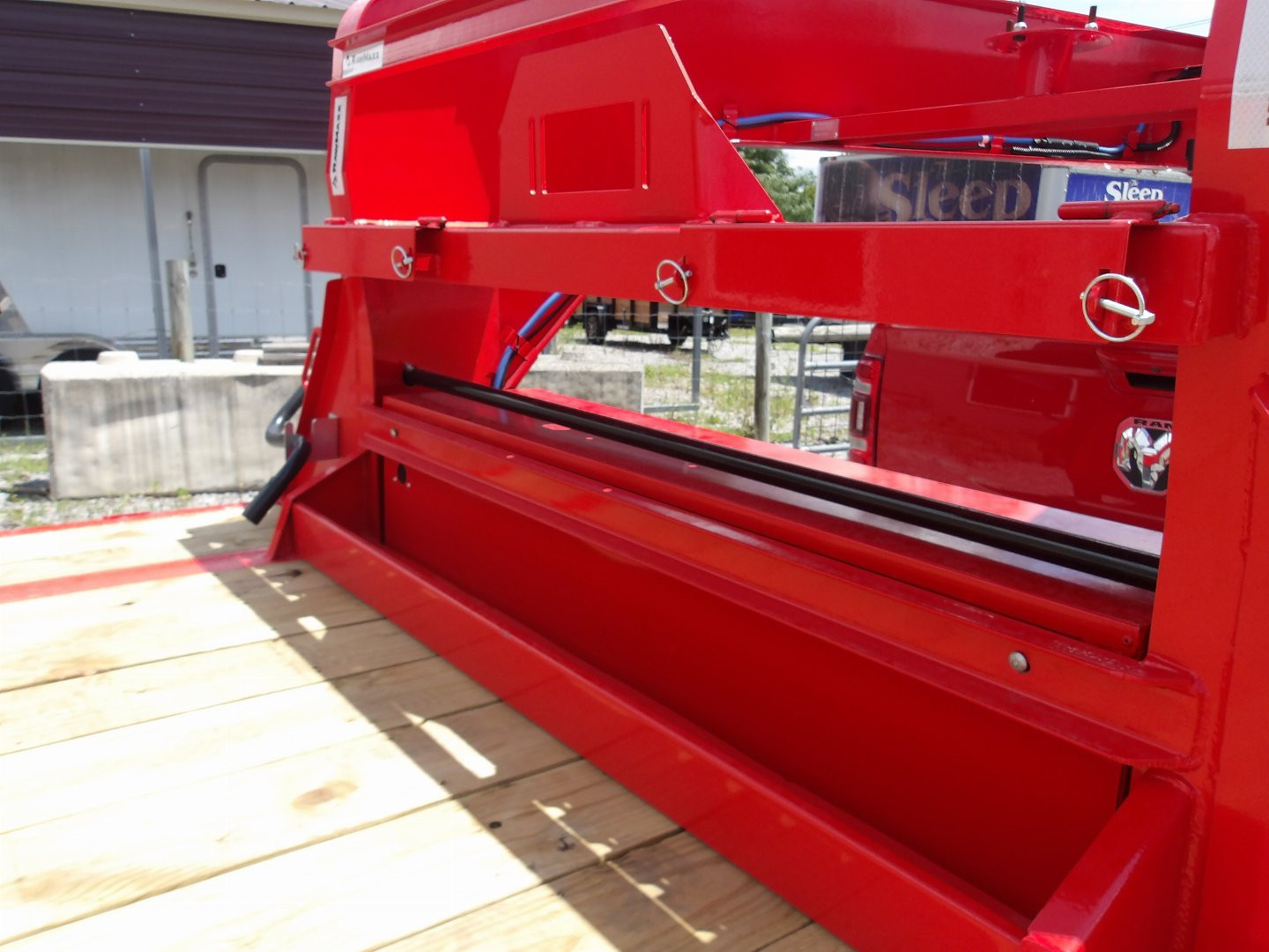 New 2026 RawMaxx FDXGN 24' FLAT DECK Equipment Trailer